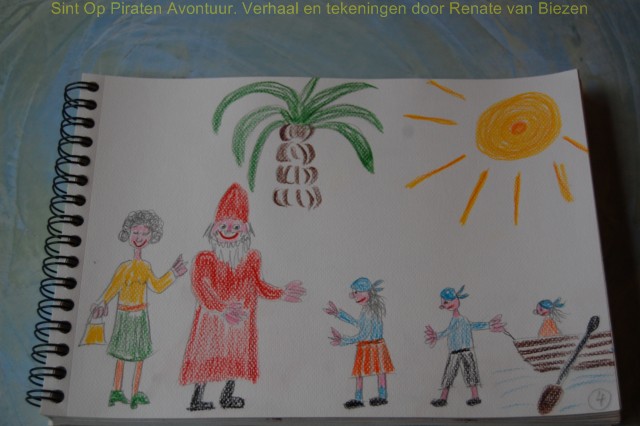 Piraatjes ontmoeten de sint